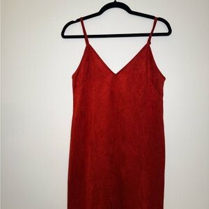 Aritzia Wilfred Free Scarlet Mini Dress